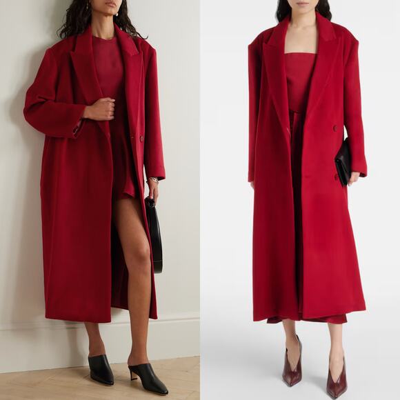 NWT NEW STAUD Serge Wool BlendCoat - Picture 1 of 11